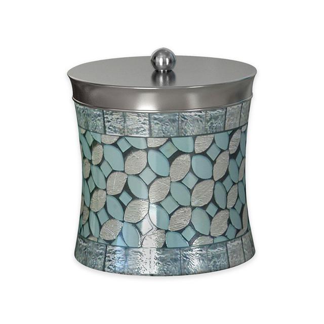 NuSteel Sea Foam Jar with Lid in Mosaic