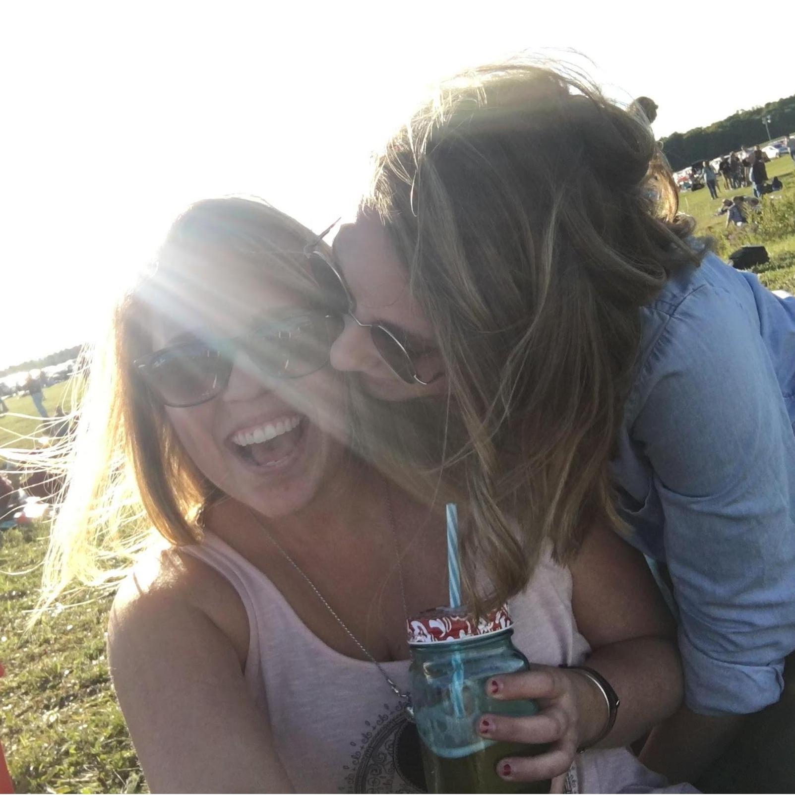 Hot Air Balloon Festival in the Adirondacks to celebrate Sydni's birthday! Still had a great day, even though it was too windy for any balloons to take off.