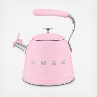 50's Retro Style Aesthetic Stovetop Whistling Kettle