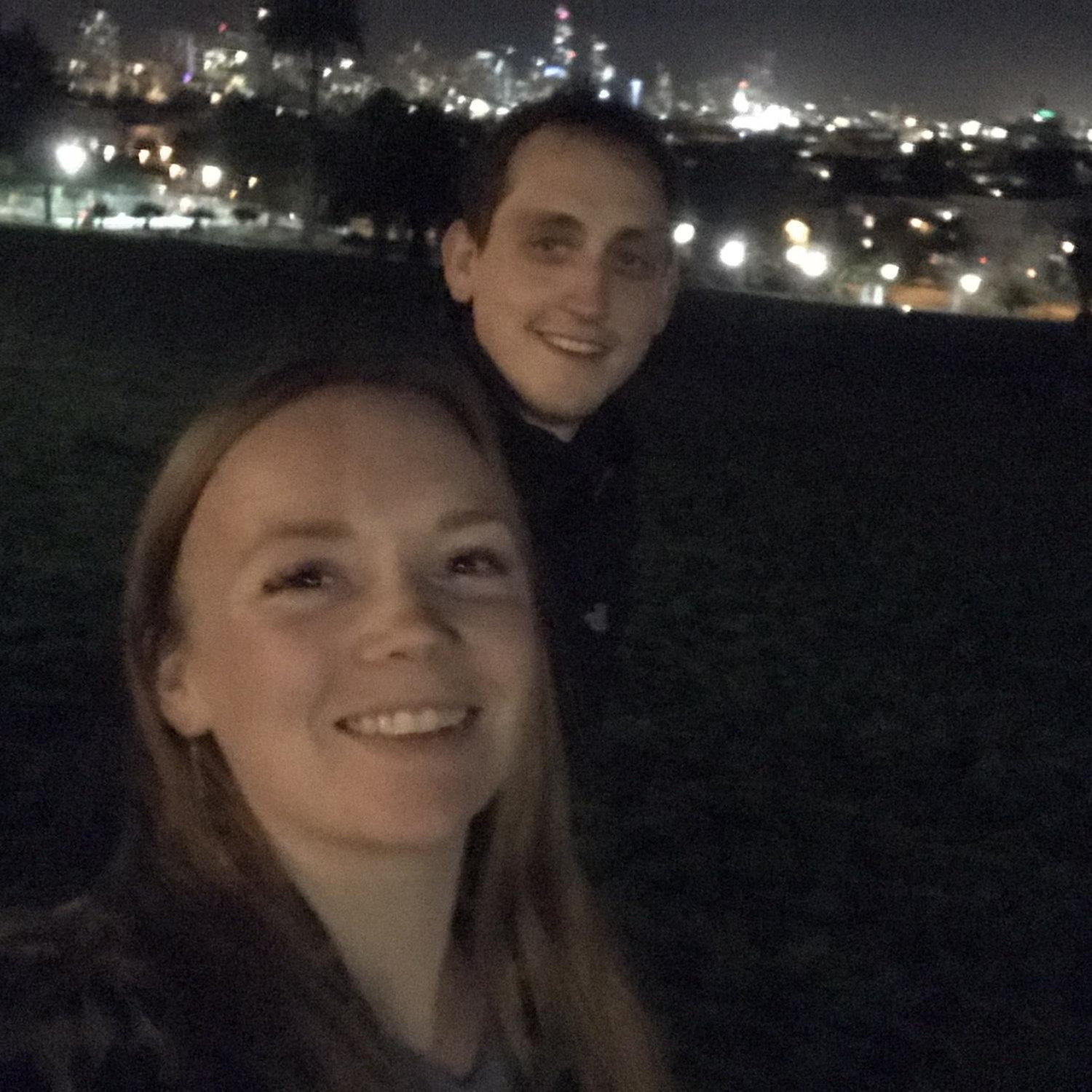 Frolicking in SF when we lived in CA