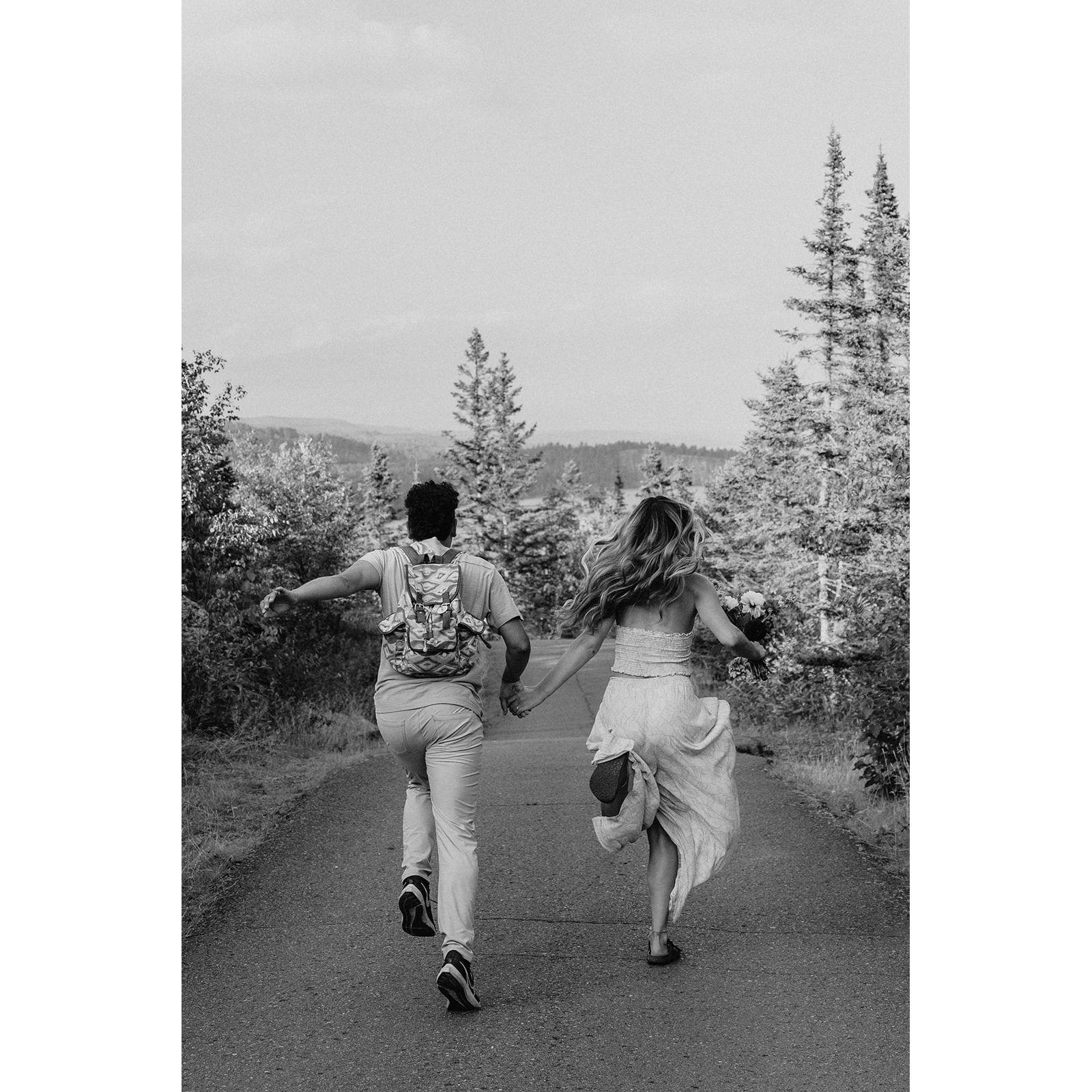 Engagement photo session at Palisade Head...