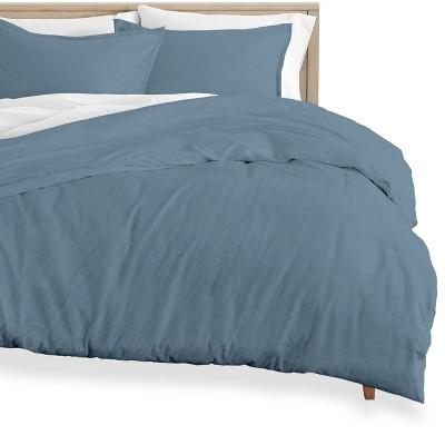 Bare Home Sandwashed Microfiber Duvet Cover and Sham Set