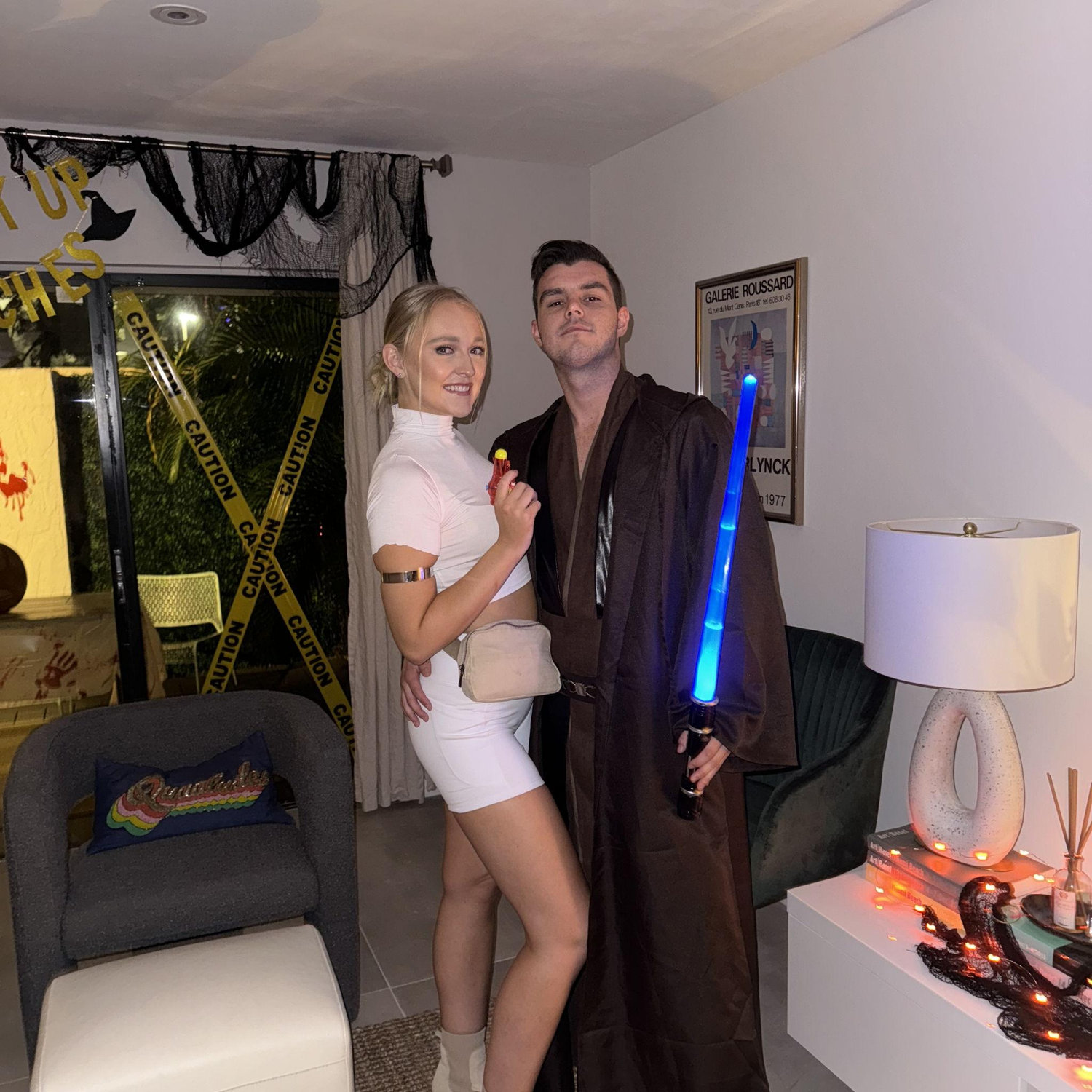 Meghan’s favorite couples costume! Padme and Anakin