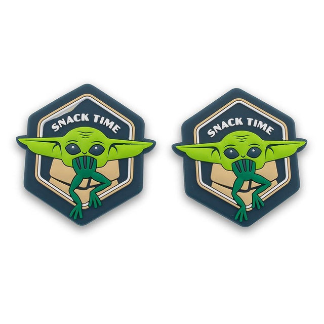 Star Wars: The Mandalorian Grogu "Snack Time" Magnetic Chip Clips | Set of 2