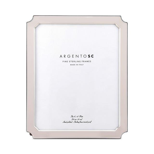 Argento SC Edged Sterling Silver Picture Frame, 8" x 10"