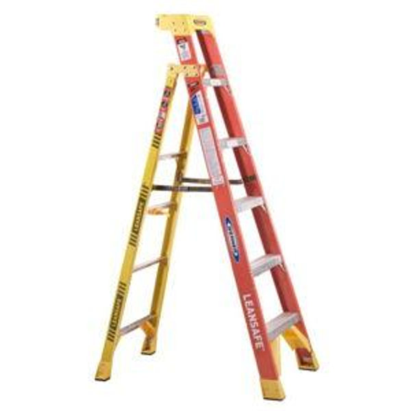 6 ft. Fiberglass Step Ladder (10 ft. Reach Height) with 300 lb. Load Capacity Type IA Duty Rating