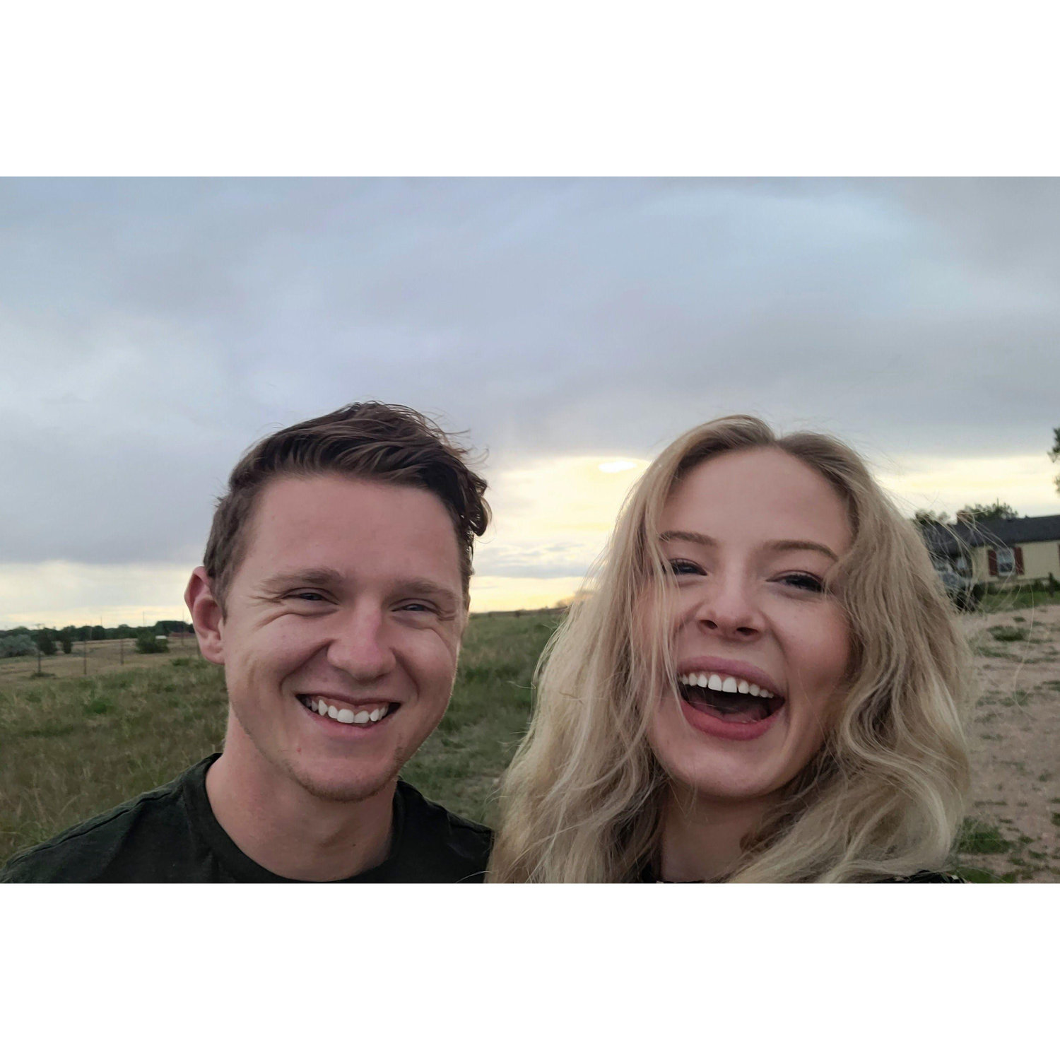 This was yesterday. Taking walks is one of my favorite things to do with you.  Life with you is non-stop laughter! You are truly my best friend and I fall in love with you again and again. My love truly grows for you everyday.
