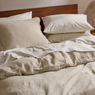 Percale Stripe 4-Piece Sheet Set