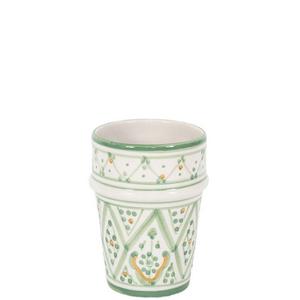 Moroccan Ceramic Cup - Celadon - No. 1