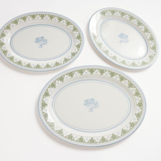 Julia Berolzheimer Alice Melamine Serving Platters, Set of 3