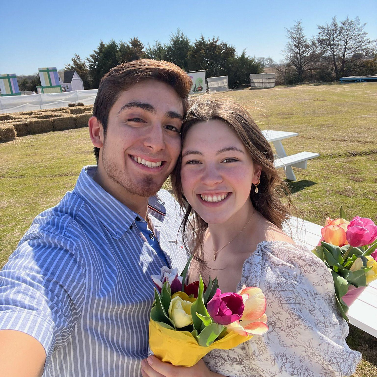 We got to explore a tulip farm when Chris lived in Dallas!