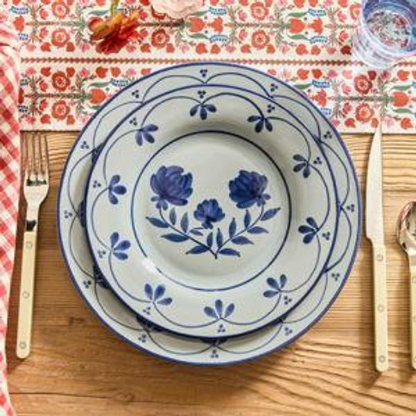 Farrah Floral Dinner Plate, Set of 4