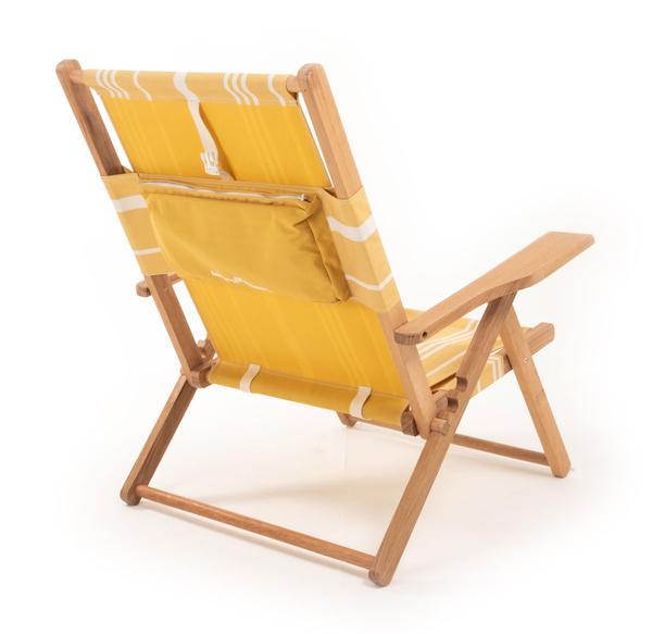 The Tommy Chair - Vintage Yellow Stripe