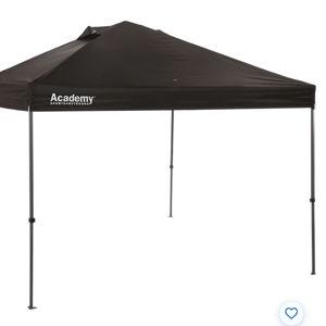 Academy Sports + Outdoors One Push 10 ft x 10 ft Straight Leg Canopy: Black