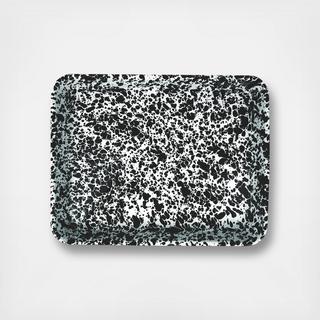 Splatter Small Rectangular Tray