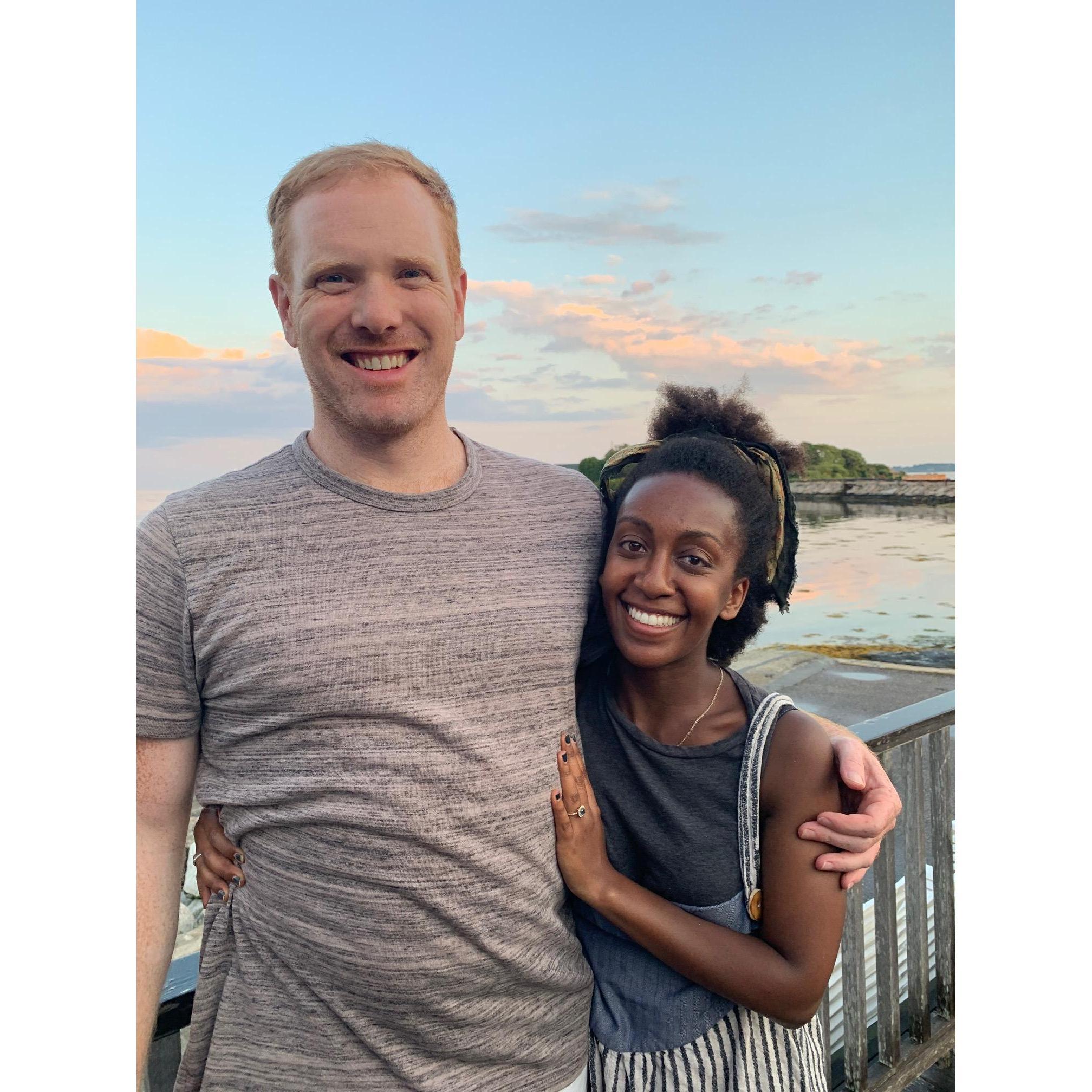 Sunset After Dinner - Mystic, Connecticut - August 2019