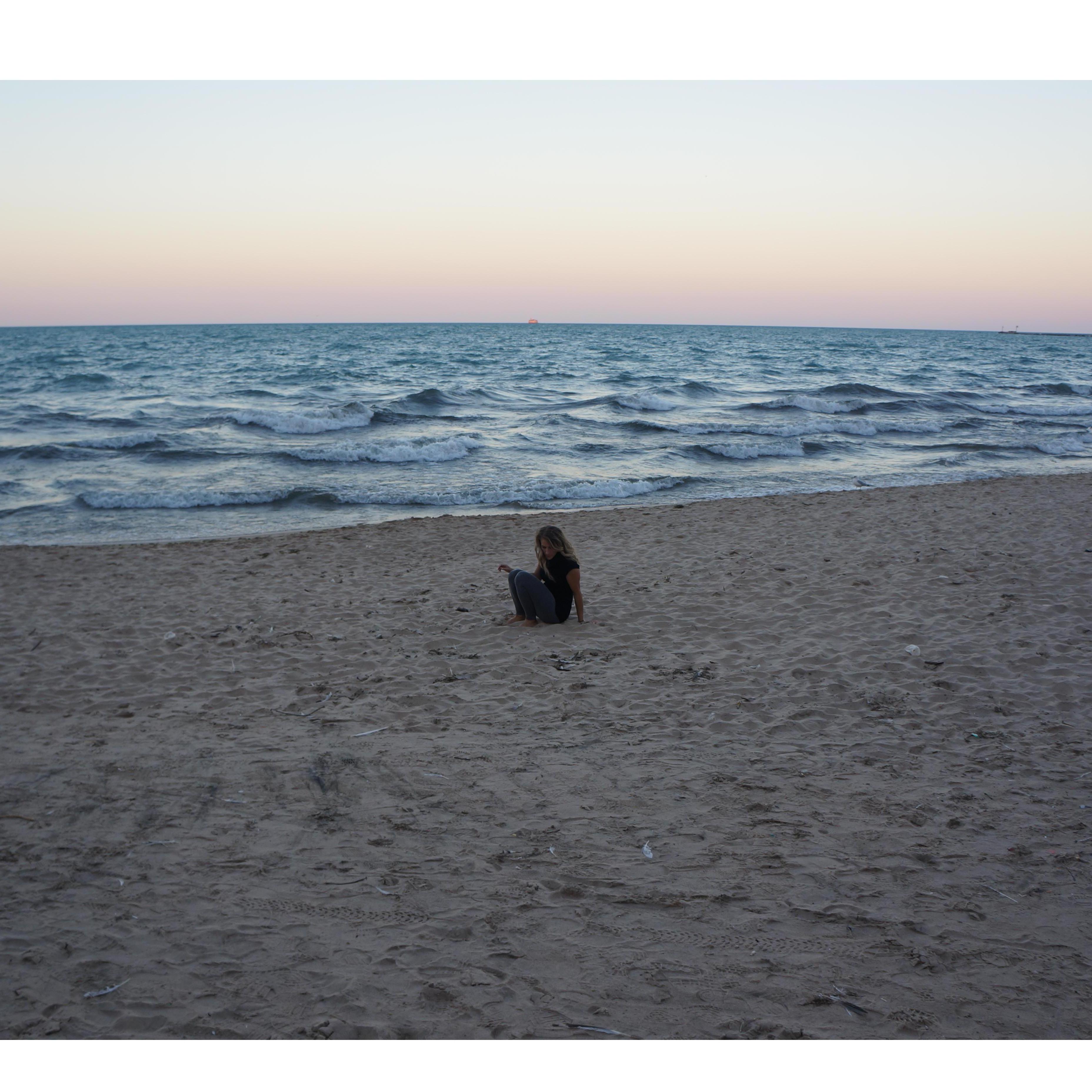 The ocean calls to us.