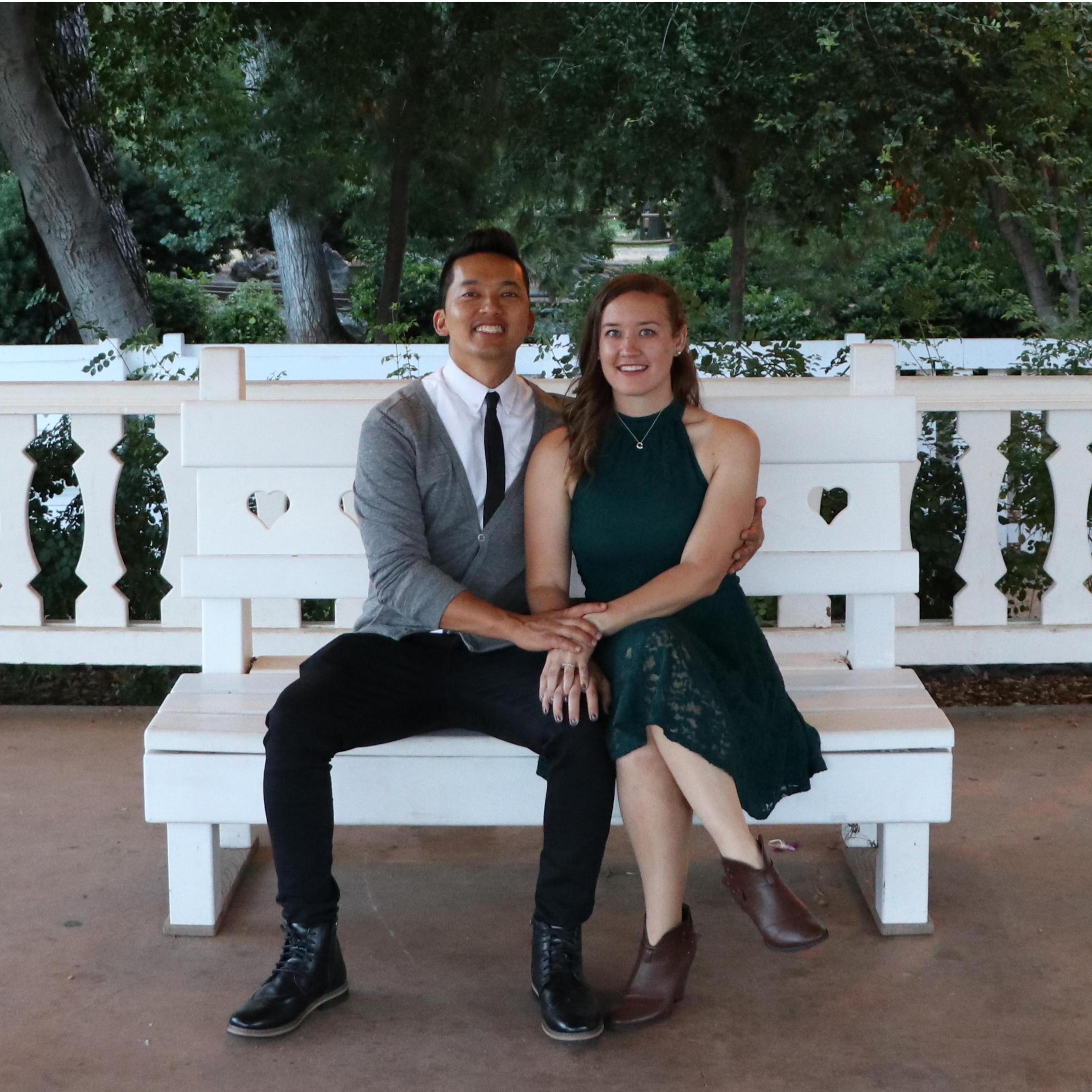 We promised to always stand by each other's side... but here we are sitting instead.