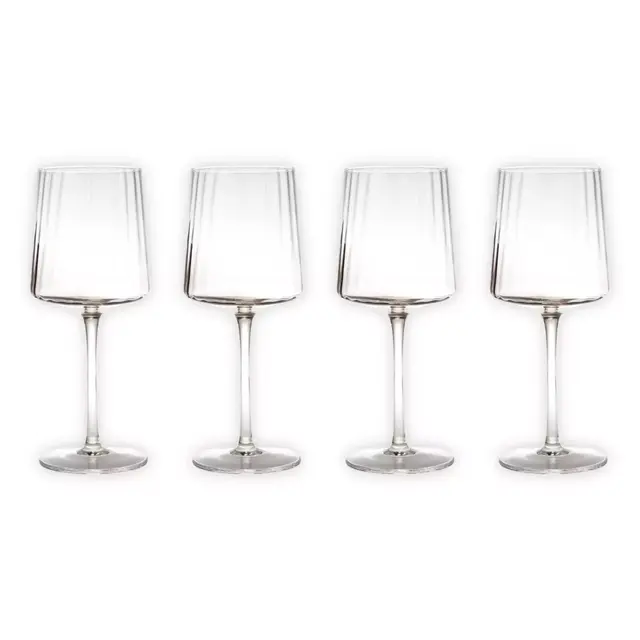 Studio 3B™ Optic Red Wine Glasses in Smoke (Set of 4)