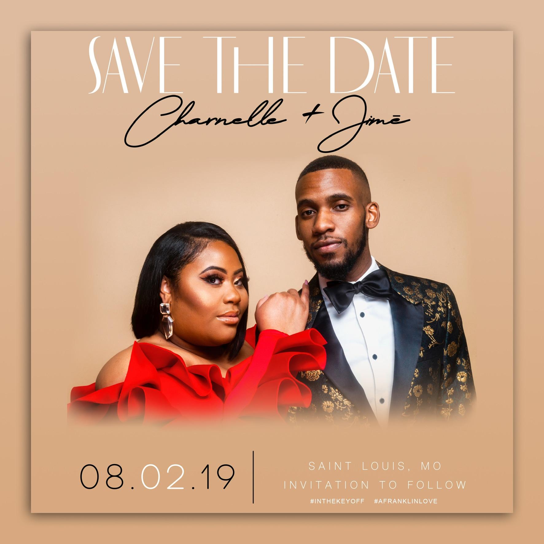 The Wedding Website of Charnelle Jones and Jimē Franklin