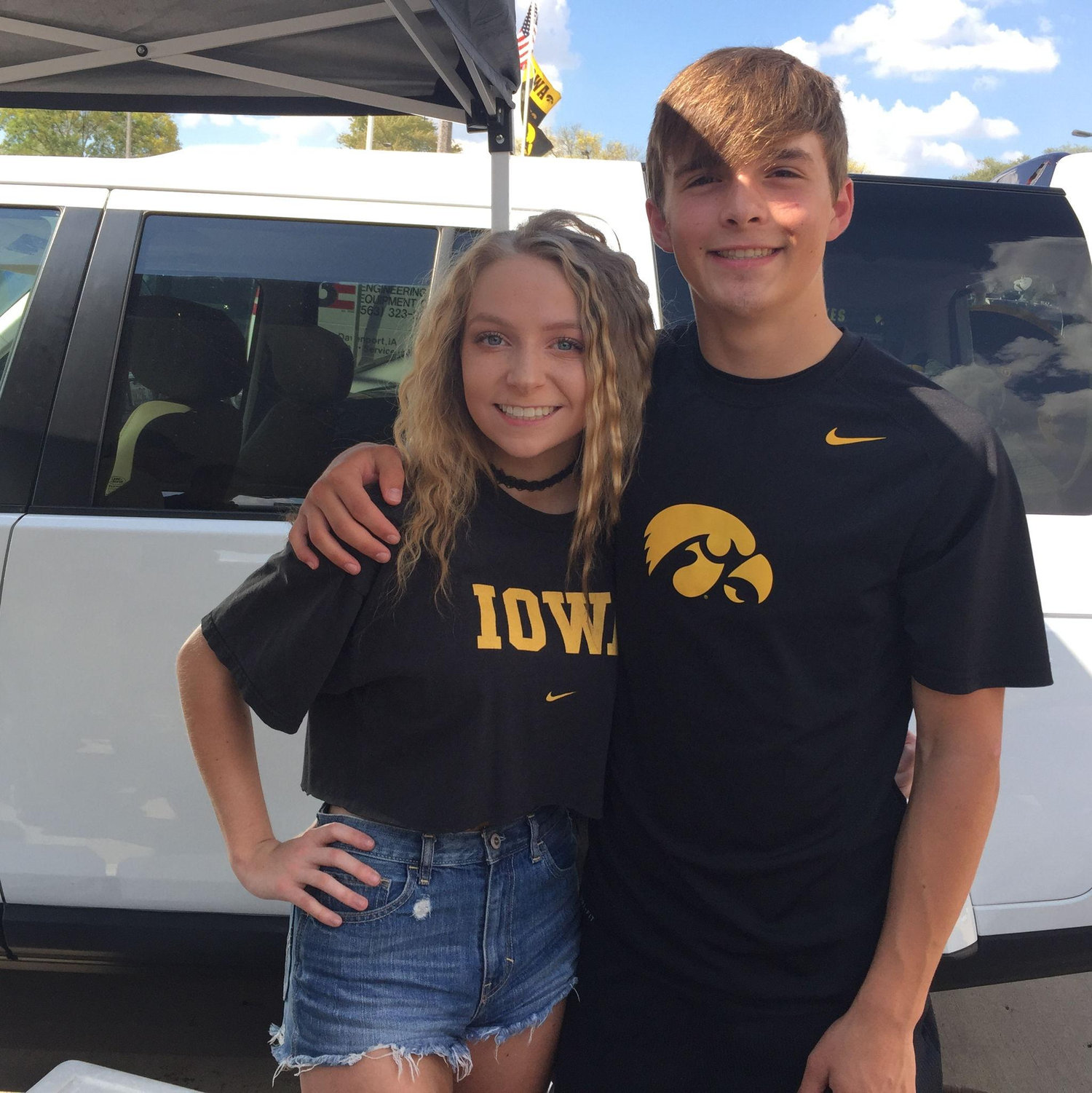 First of many Hawkeye tailgates together!