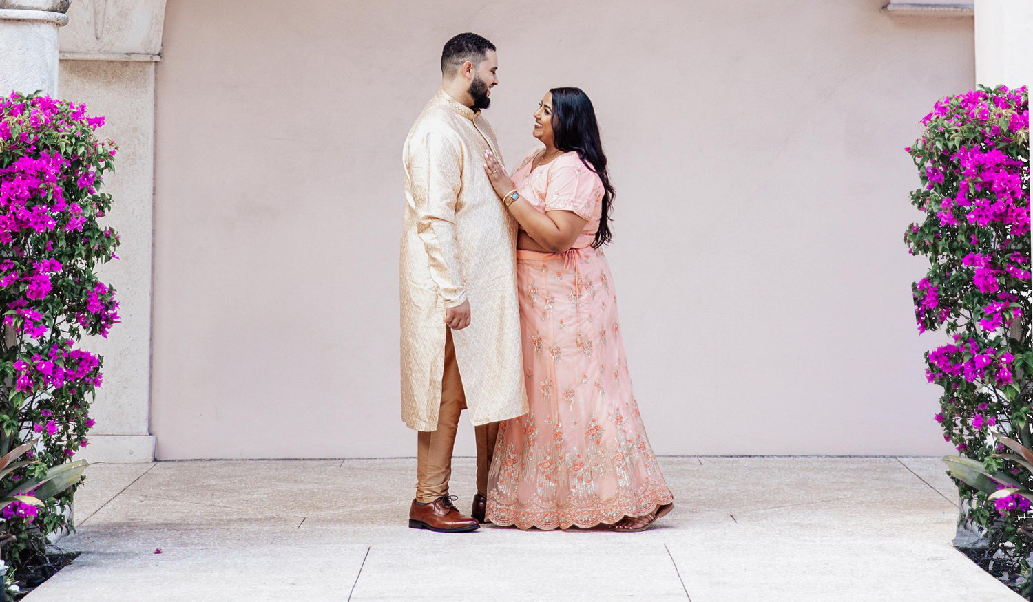 The Wedding Website of Priya Ramdin and Bryan Comerie