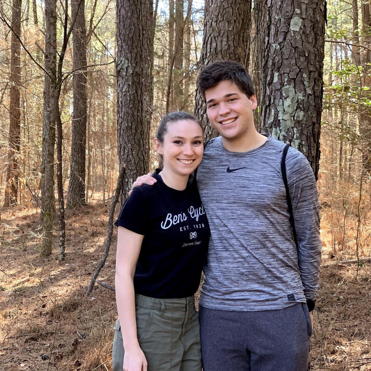 Hiking in North Carolina March 8th, 2021