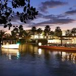 Boat Ride on the resort's canal