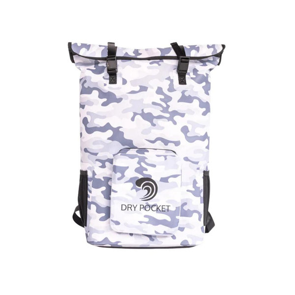 Waterproof Floating Backpack Cooler - Snow Camo