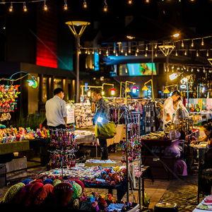Chiang Mai tour, dinner at Night Bazaar $1,000MXN