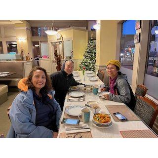 Dinner with my sisters <3