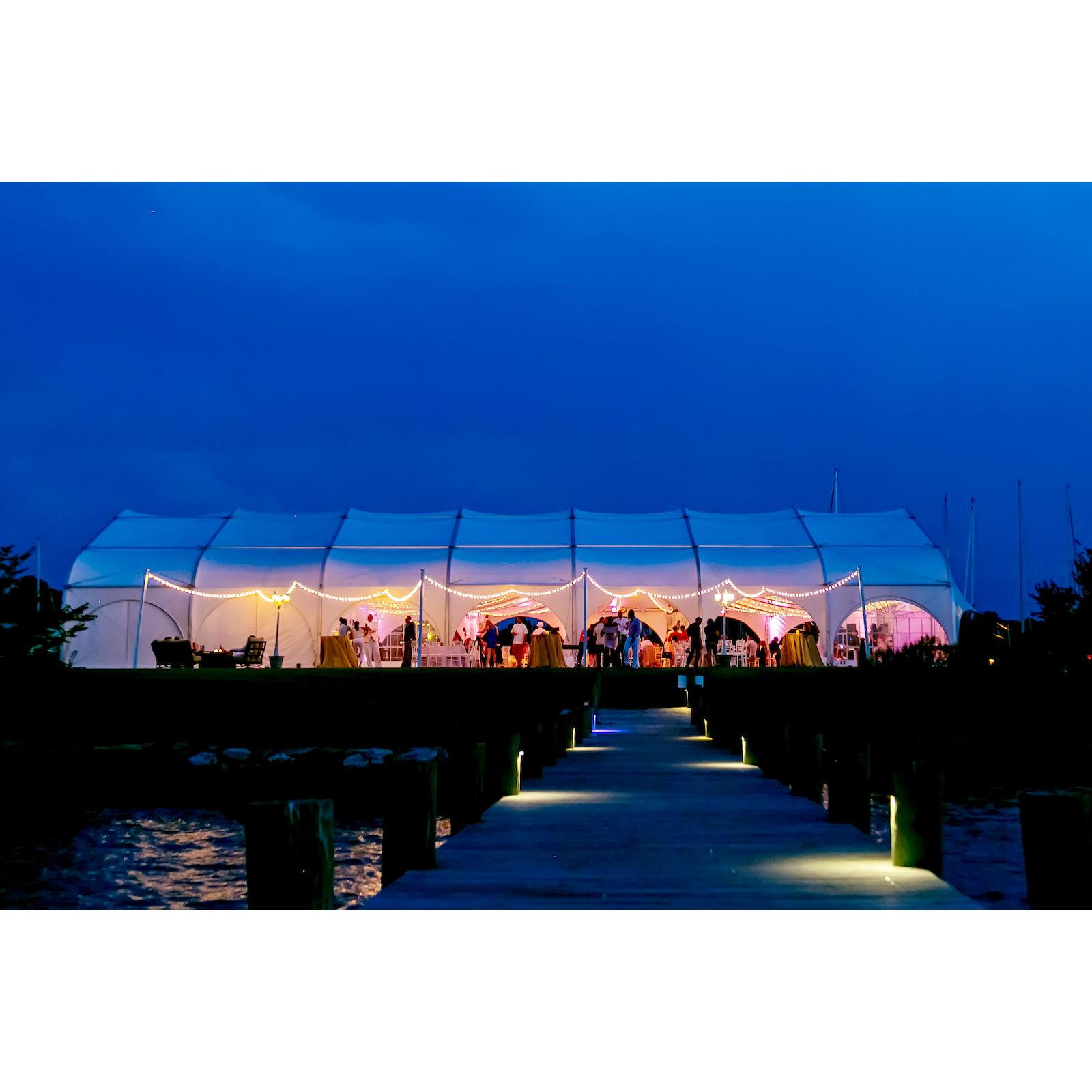 Venue: Herrington on the Bay Polynesian Tent