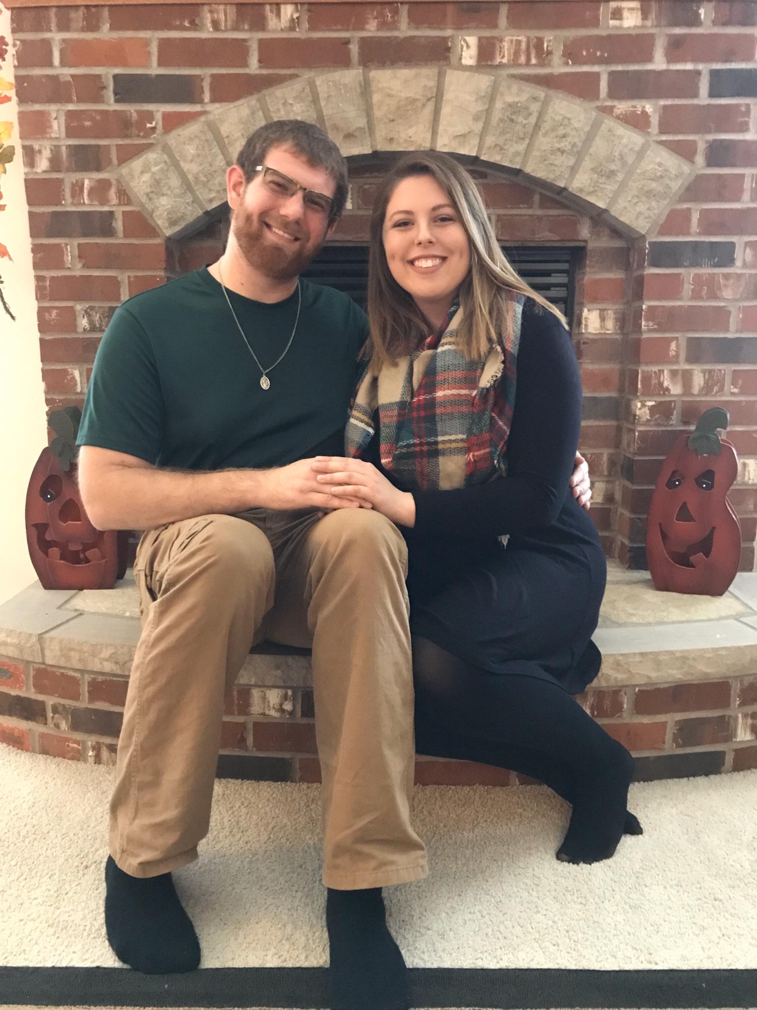 Their first Thanksgiving with Allison's family.