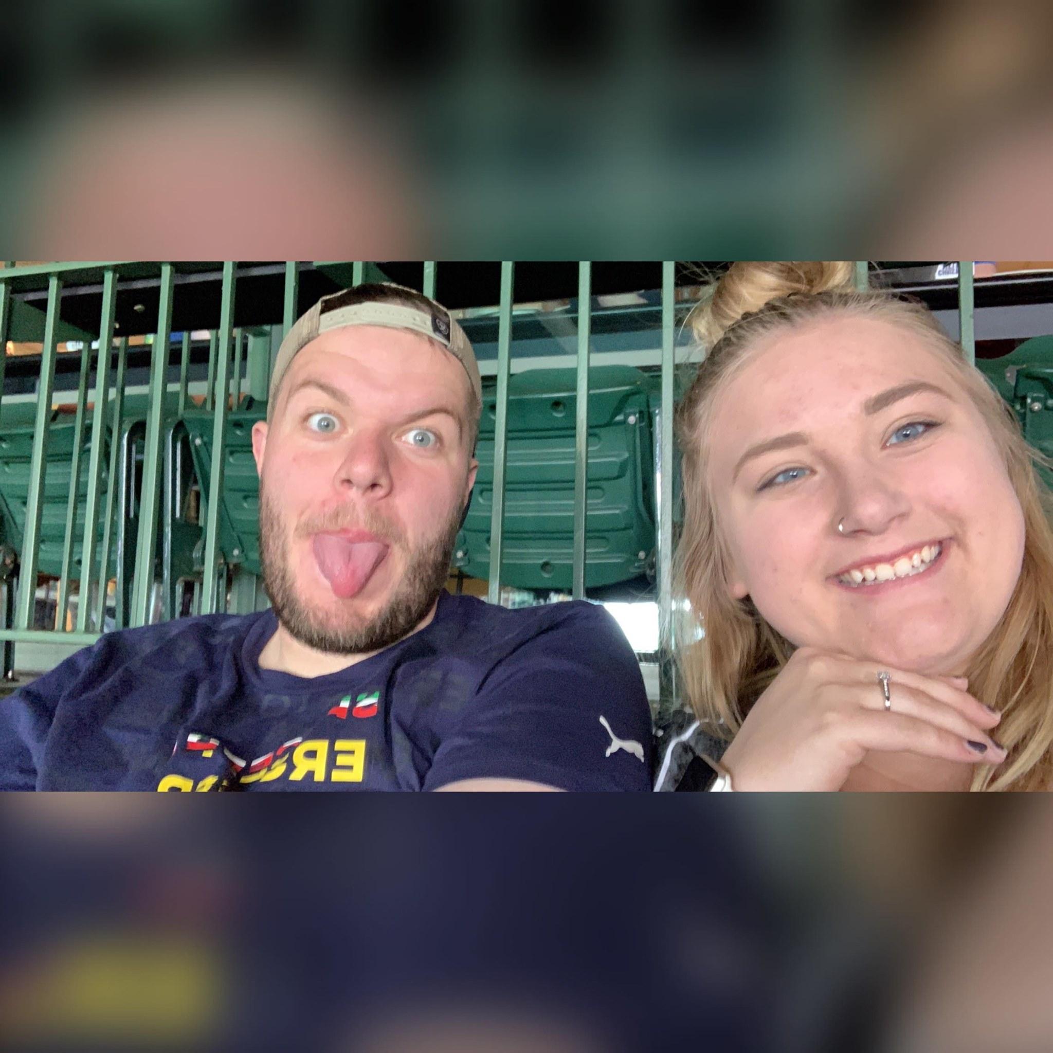 Our first Brewers game