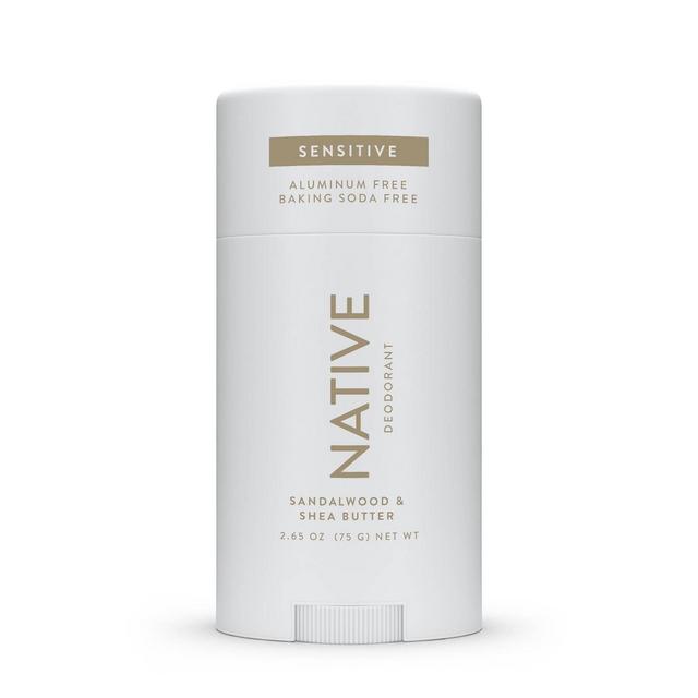 Native Sensitive Deodorant for Men - Sandalwood & Shea - 2.65oz