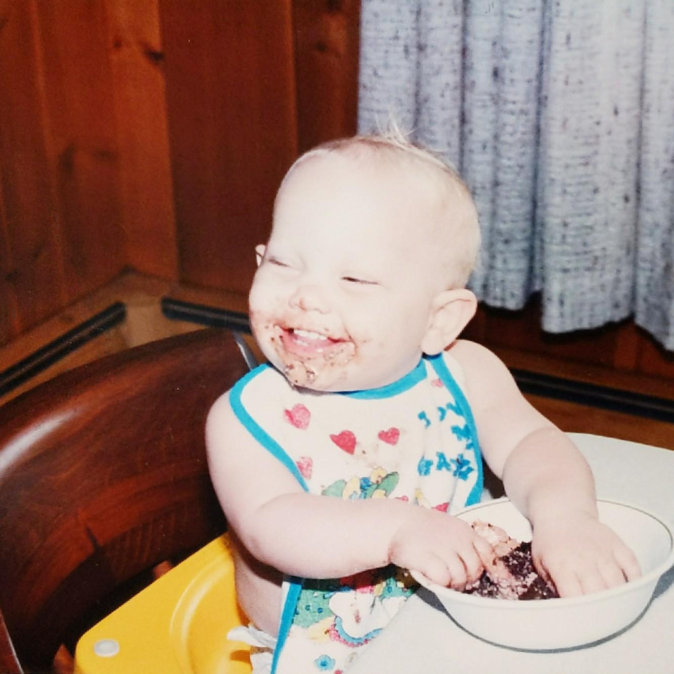 Still the look I have when eating cake!!!!