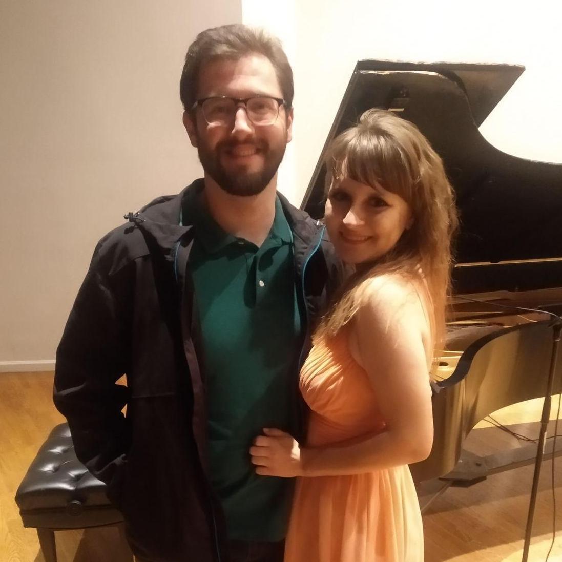 One of our first pictures together - 2019