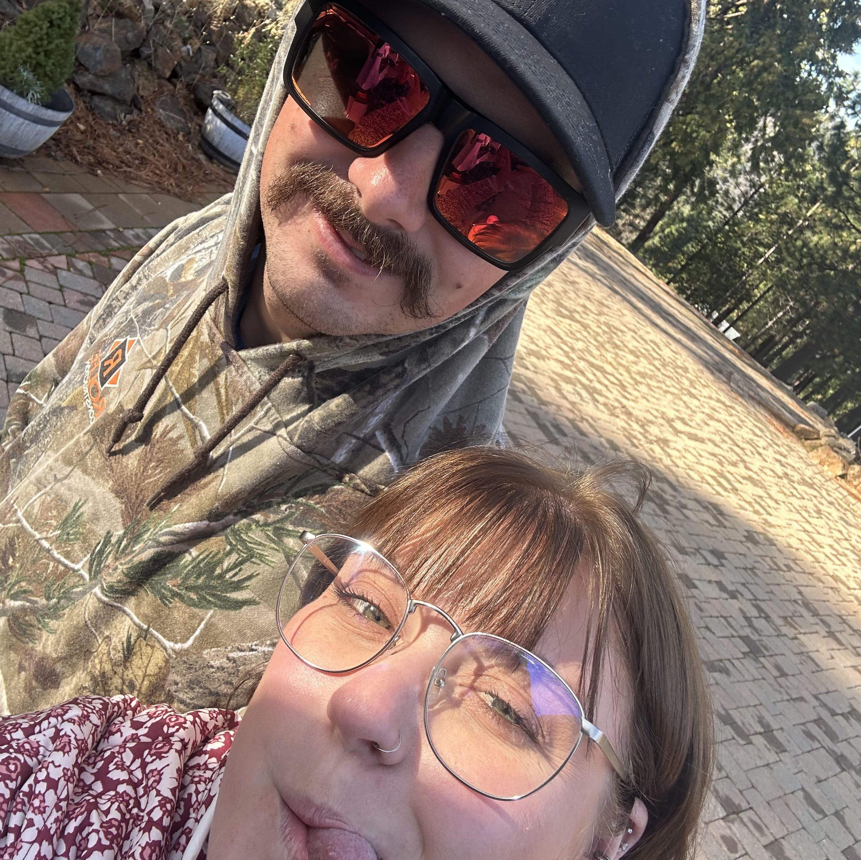 Checking out our wedding venue