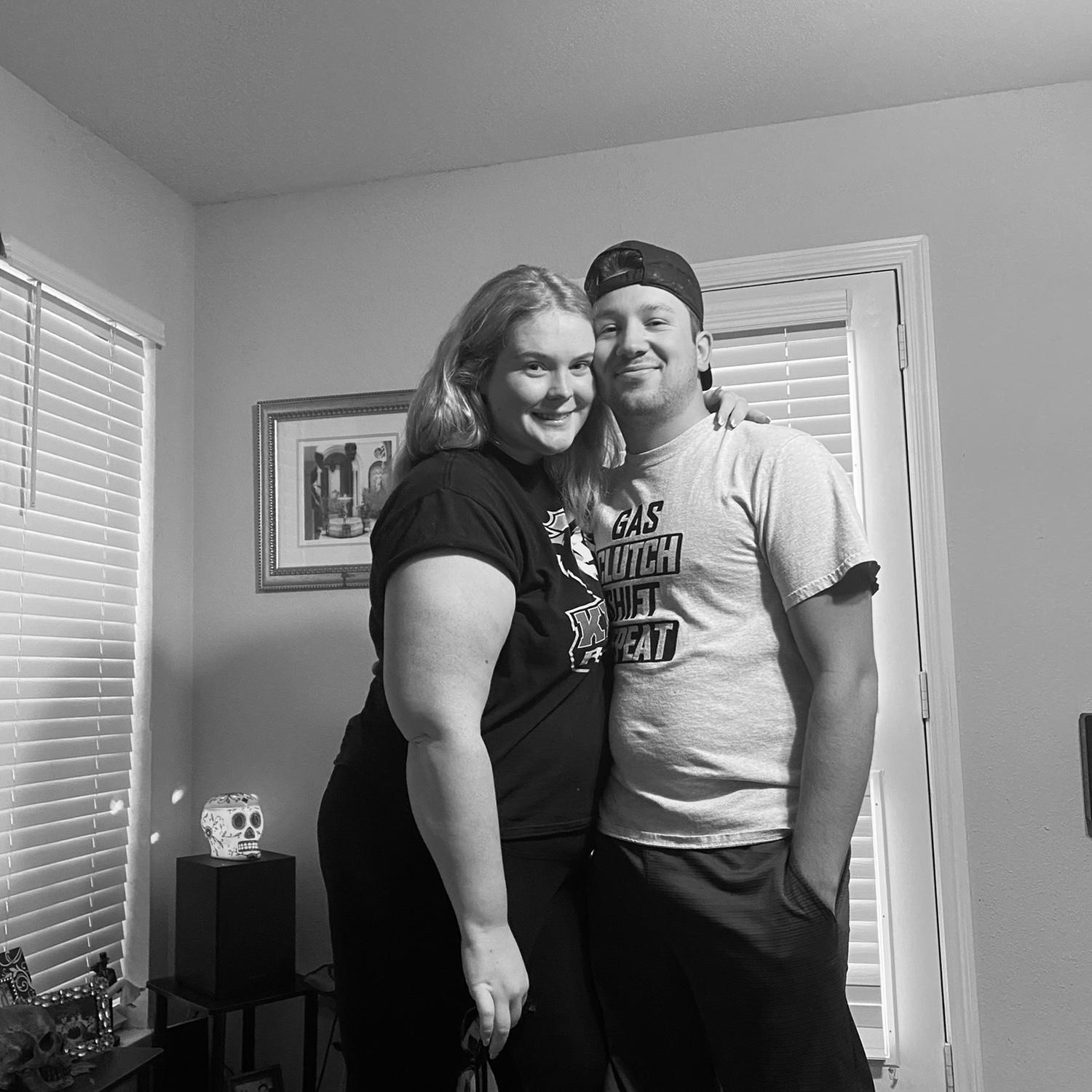 The last picture his mom took of us!🖤👼