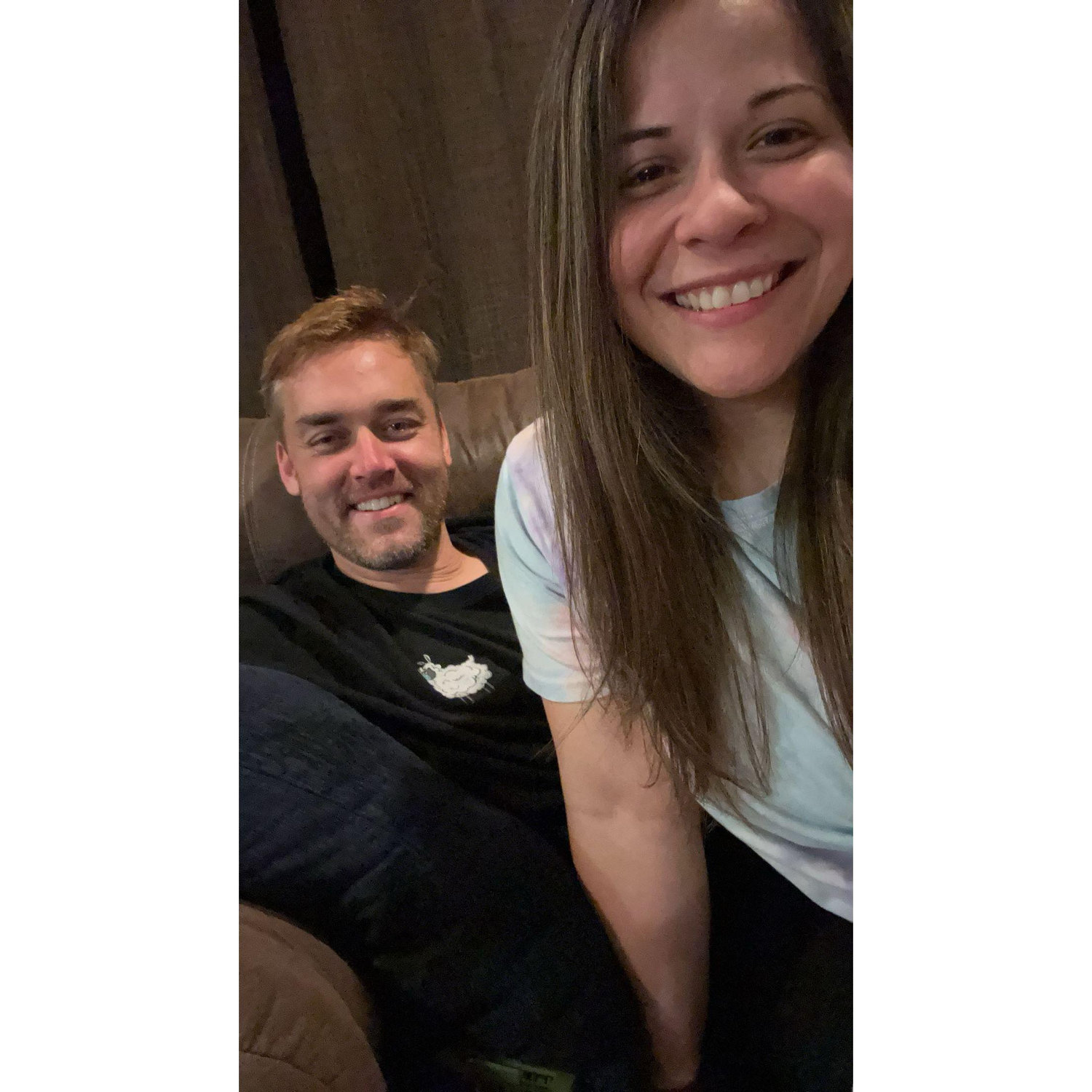 Our first picture together