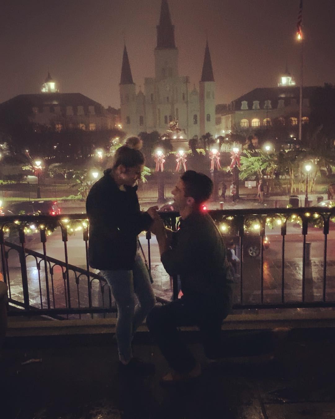 Getting engaged in New Orleans