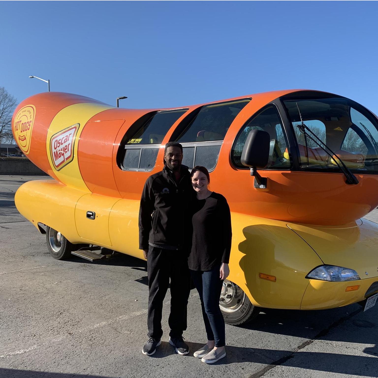 Spotted the Wiener Mobile!