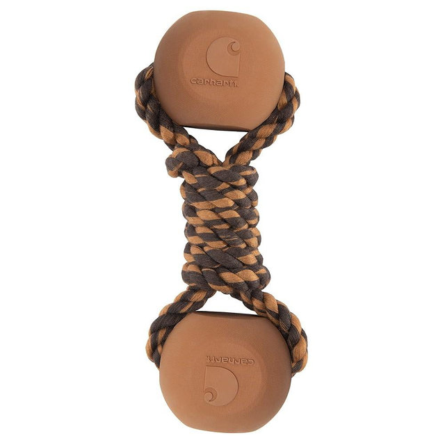 Carhartt Gear P0000432 Rope Bone Dog Chew - One Size Fits All Brown