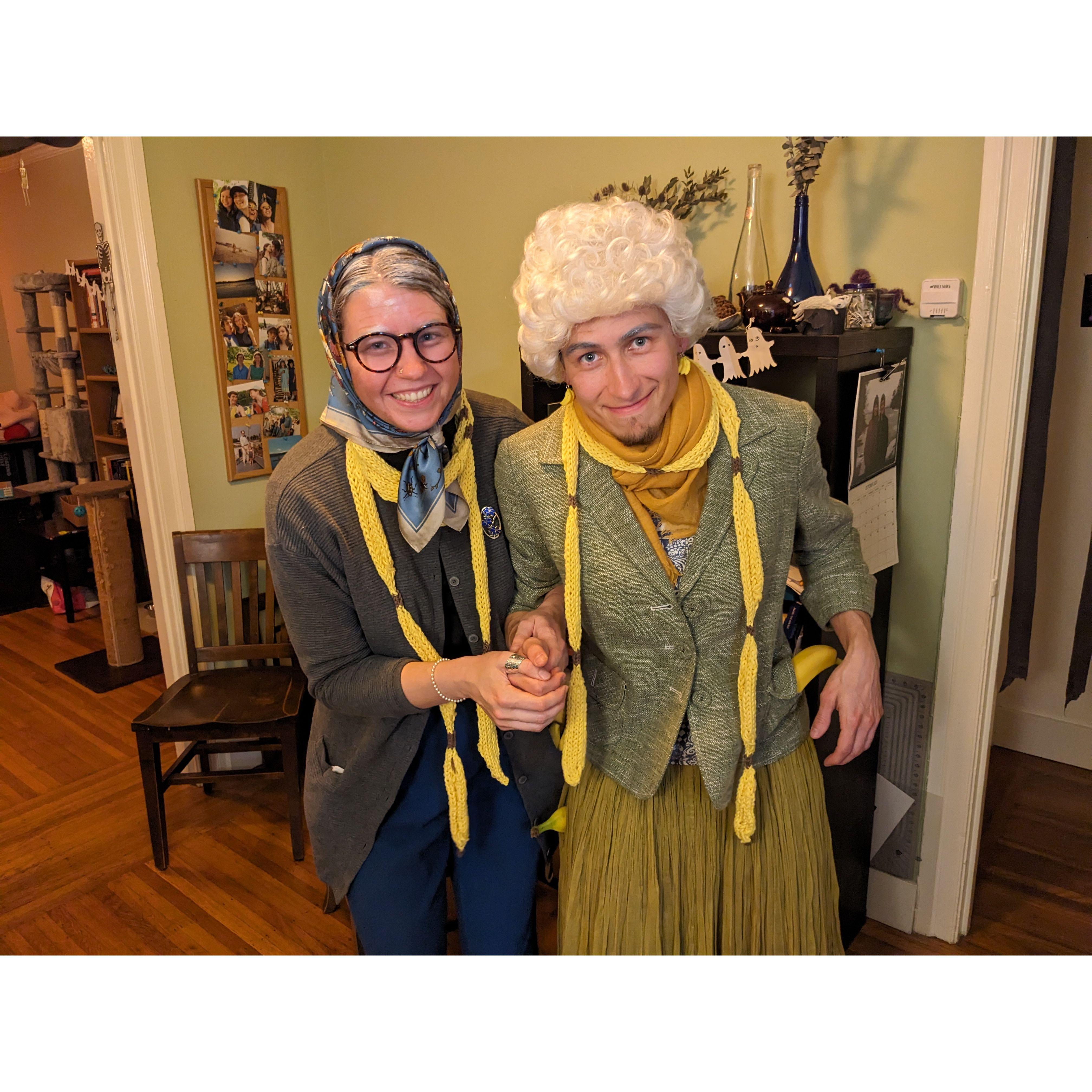 Our 2024 Halloween costume - can you guess what we are?