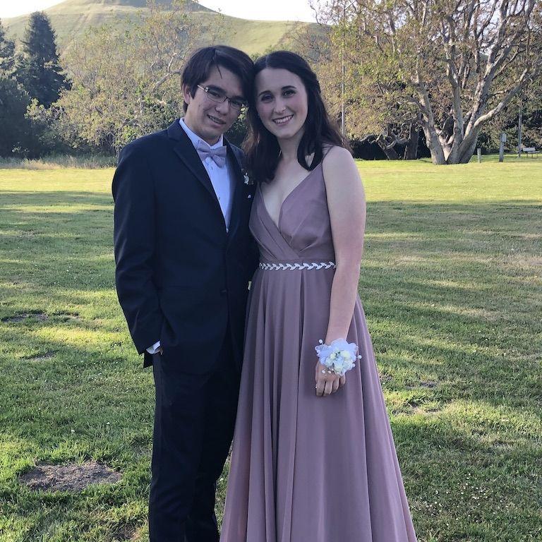 We went to prom together in 2019 as friends. He asked me out right after.