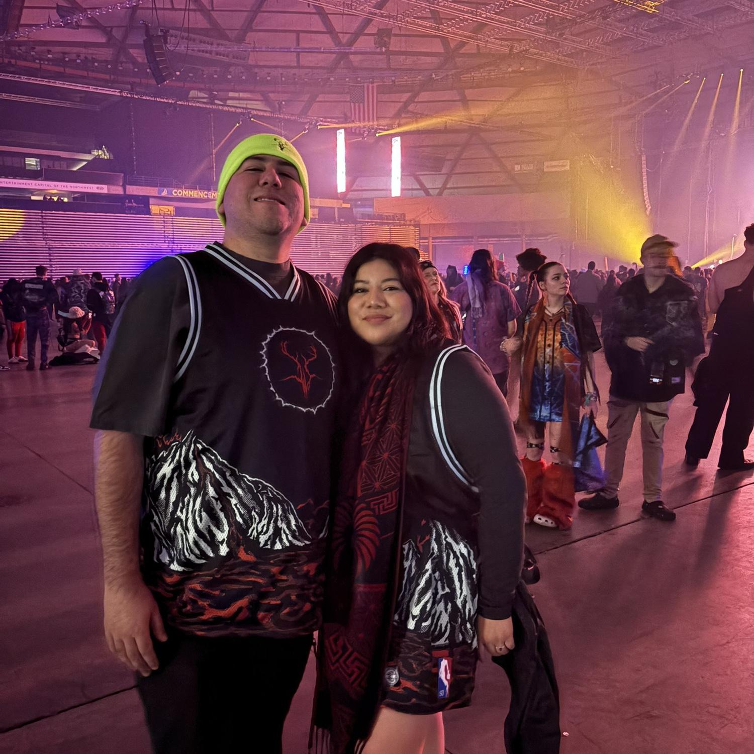 At Tacoma Dome to see Svdden Death