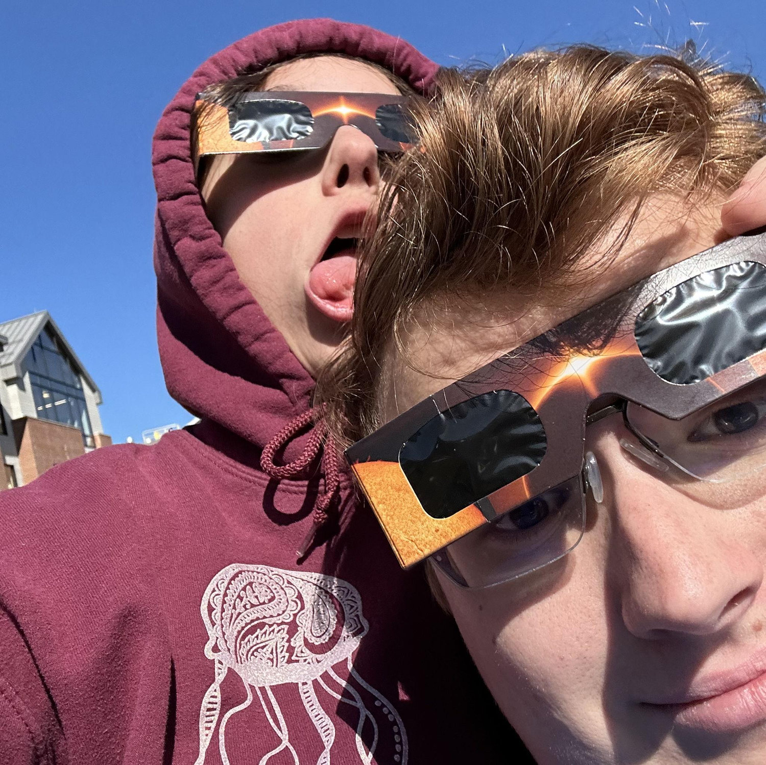 Watching the Eclipse