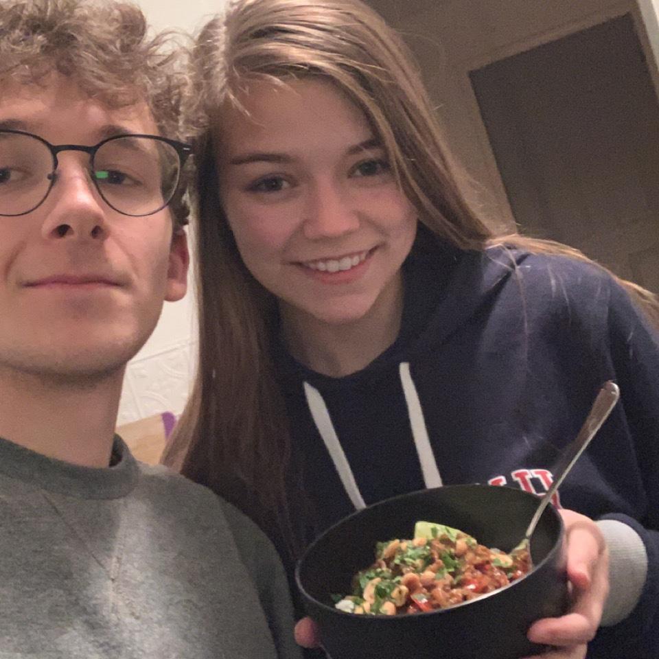 He makes the best meals.