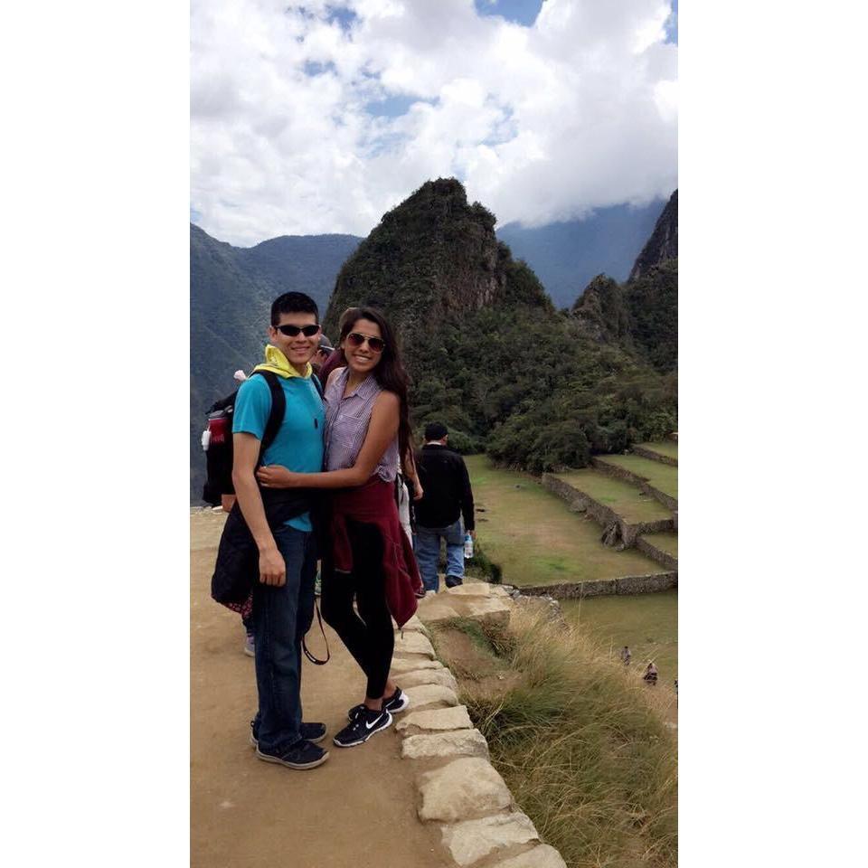 Our first trip abroad was to Peru