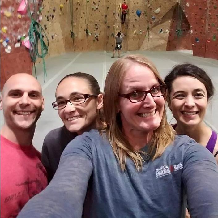 The day we met in person. Thanks to Mindie!!